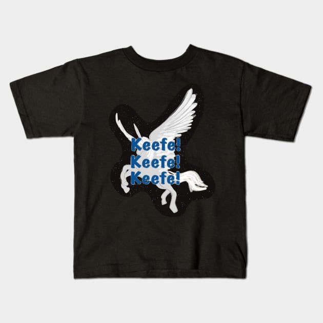 Keefe! Keefe! Keefe! Kids T-Shirt by FreckledBliss